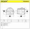 RIDEX 1334A0044 Stabilisatorlager Gummilager Lagerung Vorne Bild RIDEX 1334A0044 Stabilisatorlager Gummilager Lagerung Vorne