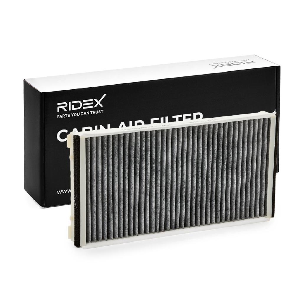 RIDEX 424I0256 Innenraumfilter Pollenfilter Aktivkohlefilter Höhe: 33 Breite: