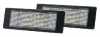 AMiO 04564 Kennzeichenbeleuchtung LED f&uuml;r BMW 1 Schr&auml;gheck (E87) 1 Schr&auml;gheck