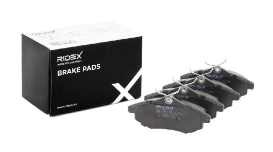 RIDEX Bremsbelagsatz Bremsbeläge Vorne für CITROËN C3 I Schrägheck (FC, FN) Bild RIDEX Bremsbelagsatz Bremsbeläge Vorne für CITROËN C3 I Schrägheck (FC, FN)