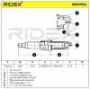 RIDEX 686S0124 Zündkerze Spanner Size: 14 Gewindelänge: 26,5 passend für PEUGEOT Bild RIDEX 686S0124 Zündkerze Spanner Size: 14 Gewindelänge: 26,5 passend für PEUGEOT
