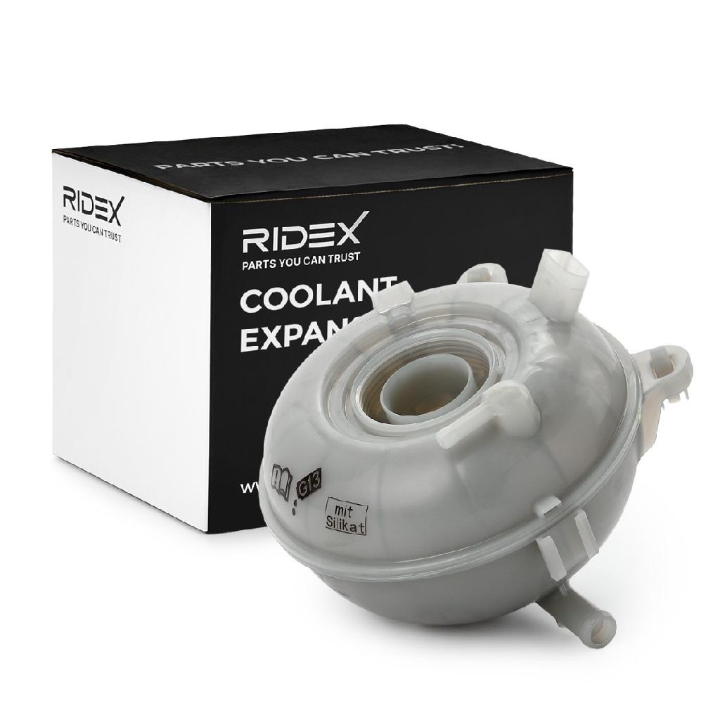 RIDEX 397E0128 Ausgleichsbehälter Kühlmittel ohne Verschlussdeckel mit Sensor