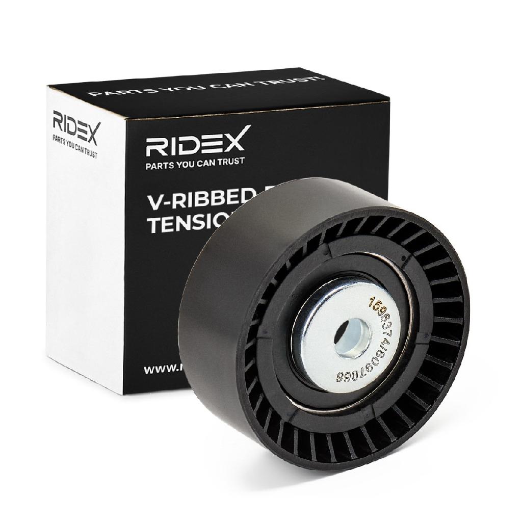 RIDEX 310T0026 Spannrolle Keilrippenriemen für BMW 3 Limousine (E90) 47145276B