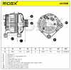 RIDEX 4G0128 Lichtmaschine 150A 12V Drehrichtung im Uhrzeigersinn mit für BMW Bild RIDEX 4G0128 Lichtmaschine 150A 12V Drehrichtung im Uhrzeigersinn mit für BMW