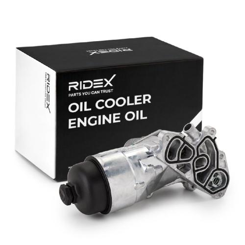 RIDEX 469O0116 Ölkühler Motoröl Kühler mit Ölfiltergehäuse mit Dichtungen mit Bild RIDEX 469O0116 Ölkühler Motoröl Kühler mit Ölfiltergehäuse mit Dichtungen mit