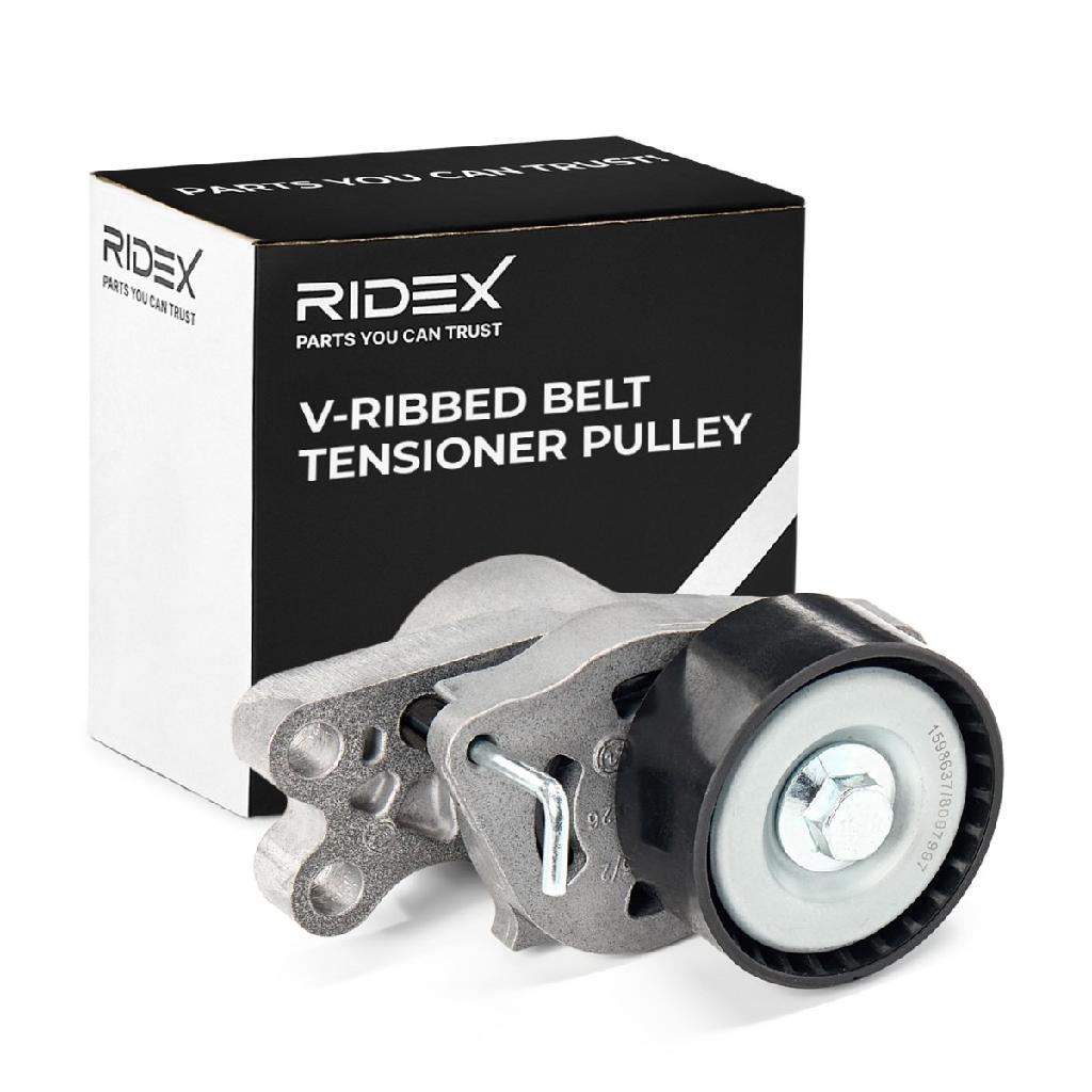 RIDEX 310T0056 Spannrolle Keilrippenriemen passend für PEUGEOT 206 Schrägheck