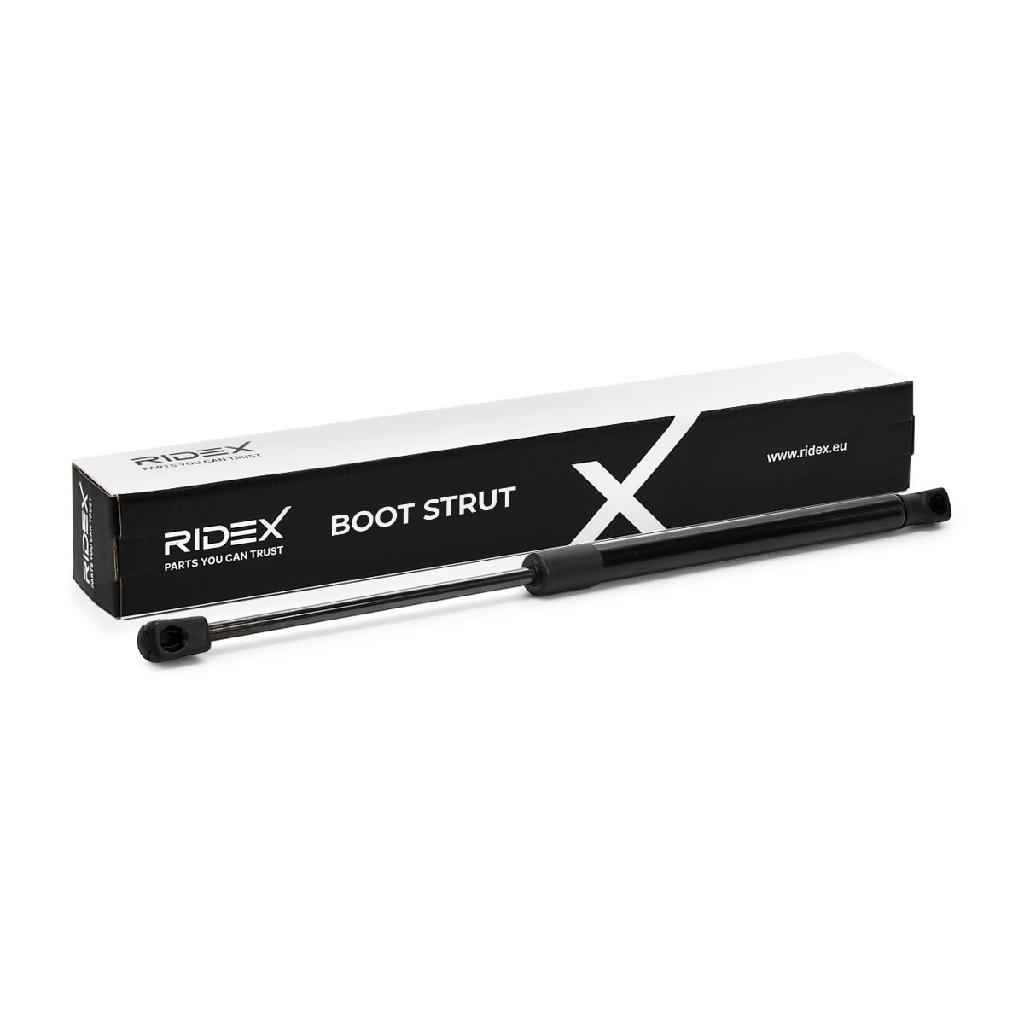 RIDEX 219G0018 Heckklappendämpfer beidseitig Länge:431mm 380N Hub: 173mm für VW