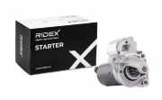 RIDEX Motor Starter/Anlasser 1,1kW für FORD Fiesta Mk6 Schrägheck (JA8, JR8)