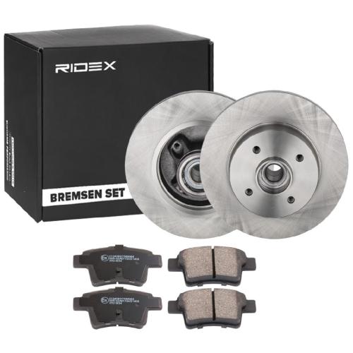RIDEX Bremsenset Hinten Ø268mm - Bremsscheiben und Beläge für CITROËN Bild RIDEX Bremsenset Hinten Ø268mm - Bremsscheiben und Beläge für CITROËN