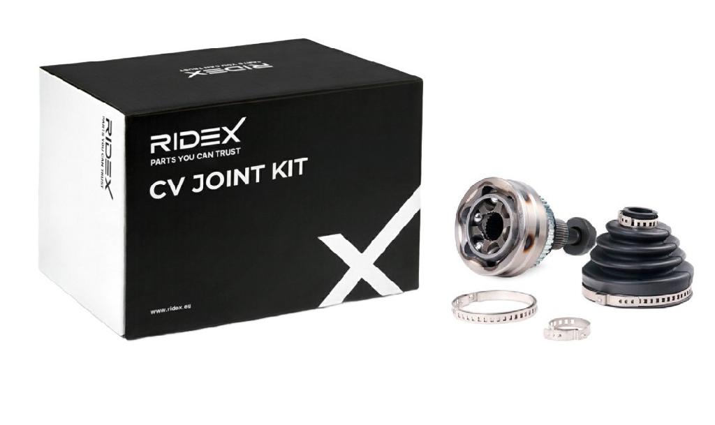 RIDEX 5J0054 Gelenksatz Antriebswelle Achswelle Vorne radseitig für AUDI