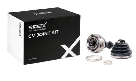 RIDEX 5J0054 Gelenksatz Antriebswelle Achswelle Vorne radseitig für AUDI Bild RIDEX 5J0054 Gelenksatz Antriebswelle Achswelle Vorne radseitig für AUDI