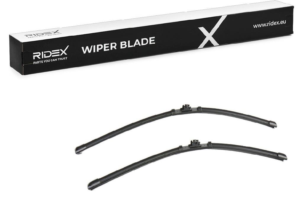 RIDEX Scheibenwischer Satz Wischerblätter Satz mit Spoiler Vorne Länge 1: 600mm