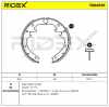 RIDEX Bremsbacken Satz für Trommelbremse Hinten für JEEP CHEROKEE (KJ) 70B0129 Bild RIDEX Bremsbacken Satz für Trommelbremse Hinten für JEEP CHEROKEE (KJ) 70B0129