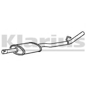 VEGAZ Mittelschalldämpfer für RENAULT KANGOO (KC0/1) Bild VEGAZ Mittelschalldämpfer für RENAULT KANGOO (KC0/1)