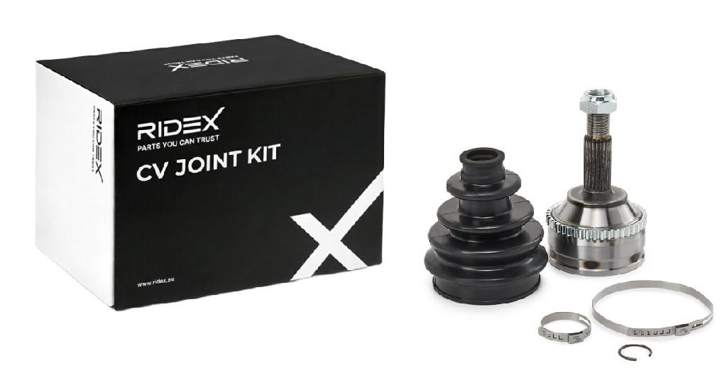 RIDEX 5J0040 Gelenksatz Antriebswelle Achswelle Vorne radseitig für RENAULT