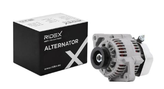 RIDEX 4G1360 Lichtmaschine 60A 12V Drehrichtung im Uhrzeigersinn mit 2702097202 Bild RIDEX 4G1360 Lichtmaschine 60A 12V Drehrichtung im Uhrzeigersinn mit 2702097202