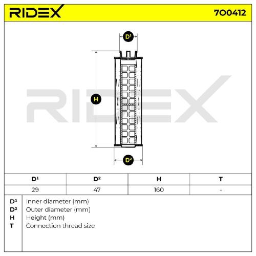 RIDEX Ölfilter Motorölfilter Filtereinsatz mit Dichtungen 7O0412 für VW T-Roc Bild RIDEX Ölfilter Motorölfilter Filtereinsatz mit Dichtungen 7O0412 für VW T-Roc