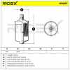 RIDEX 9F0317 Kraftstofffilter Line Filter für VW Golf 1I (19E, 1G1) 811133511 Bild RIDEX 9F0317 Kraftstofffilter Line Filter für VW Golf 1I (19E, 1G1) 811133511