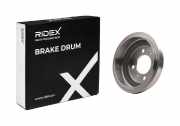 RIDEX 123B0148 2x Bremstrommeln Set Hinten AußenØ220mm für NISSAN 100 NX
