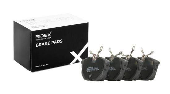 RIDEX Bremsbelagsatz Bremsbeläge Hinten für ALFA ROMEO SPIDER (916S) für FIAT Bild RIDEX Bremsbelagsatz Bremsbeläge Hinten für ALFA ROMEO SPIDER (916S) für FIAT