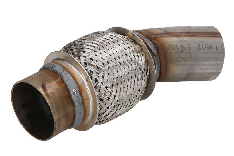 JMJ Flexrohr Auspuff Abgasrohr Rohrverbinder:Flexibel mit Anschlussrohr 1052Z