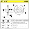 RIDEX 82B0898 2x Bremsscheiben Vorne Ø276mm Belüftet für MITSUBISHI Bild RIDEX 82B0898 2x Bremsscheiben Vorne Ø276mm Belüftet für MITSUBISHI