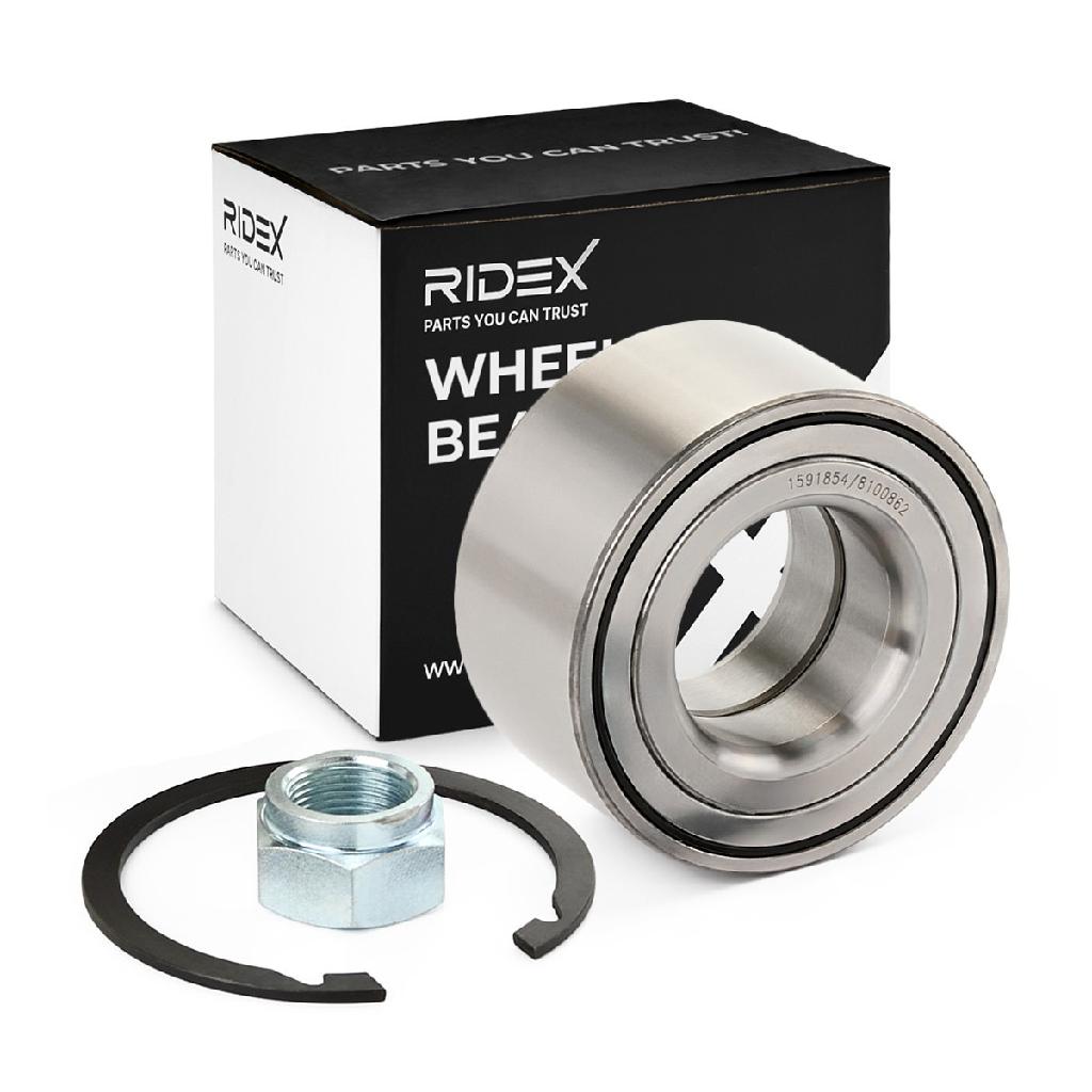 RIDEX 654W0617 Radlagersatz pro 1 Rad Vorne beidseitig für MITSUBISHI MR491449