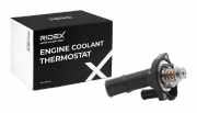 RIDEX 316T0076 Thermostat Kühlmittel Kühlwasserthermostat 90°C für FORD 30658189