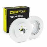 RIDEX PLUS 82B0268P 2x Bremsscheiben Vorne Ø252,6mm Belüftet für OPEL AGILA