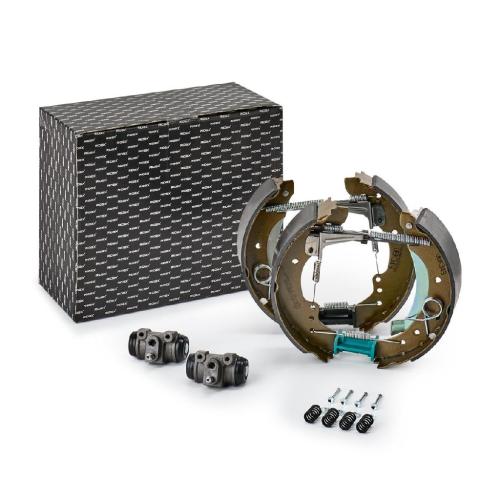 RIDEX Bremsenset Trommelbremse Bremsbacken Satz mit Radbremszylinder Hinten Bild RIDEX Bremsenset Trommelbremse Bremsbacken Satz mit Radbremszylinder Hinten