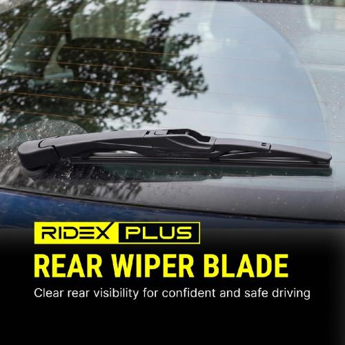 RIDEX PLUS Scheibenwischer Wischblatt Stück ohne Spoiler Heckwischer Hinten für Bild RIDEX PLUS Scheibenwischer Wischblatt Stück ohne Spoiler Heckwischer Hinten für