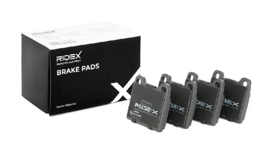 RIDEX Bremsbelagsatz Bremsbeläge Vorne für VW Golf 1 Cabriolet (155) Polo Coupe Bild RIDEX Bremsbelagsatz Bremsbeläge Vorne für VW Golf 1 Cabriolet (155) Polo Coupe