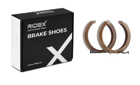 RIDEX Bremsbacken Satz für Trommelbremse Hinten für KIA SPORTAGE (SL) 70B0084 Bild RIDEX Bremsbacken Satz für Trommelbremse Hinten für KIA SPORTAGE (SL) 70B0084