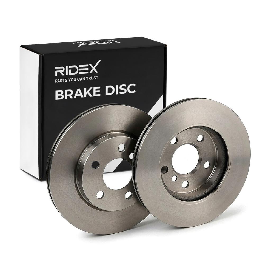 RIDEX 82B1447 2x Bremsscheiben Vorne Ø280mm Belüftet für BMW 34116799347