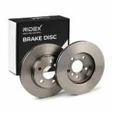 RIDEX 82B1447 2x Bremsscheiben Vorne Ø280mm Belüftet für BMW 34116799347