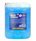 MANNOL Kühlmittel Kühlflüssigkeit G11 Blau Fertigmischung 10L Kühlerfrostschutz
