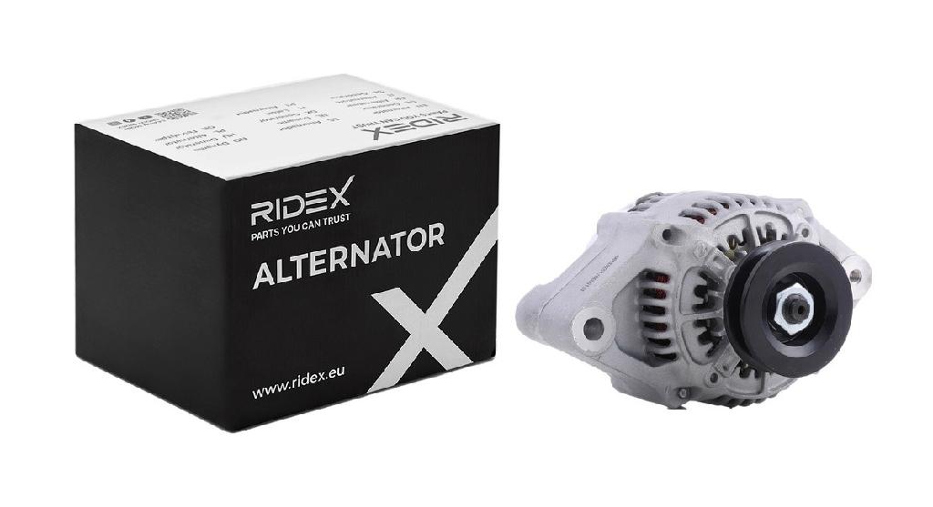 RIDEX 4G0857 Lichtmaschine 45A 12V Drehrichtung im Uhrzeigersinn mit für PIAGGIO