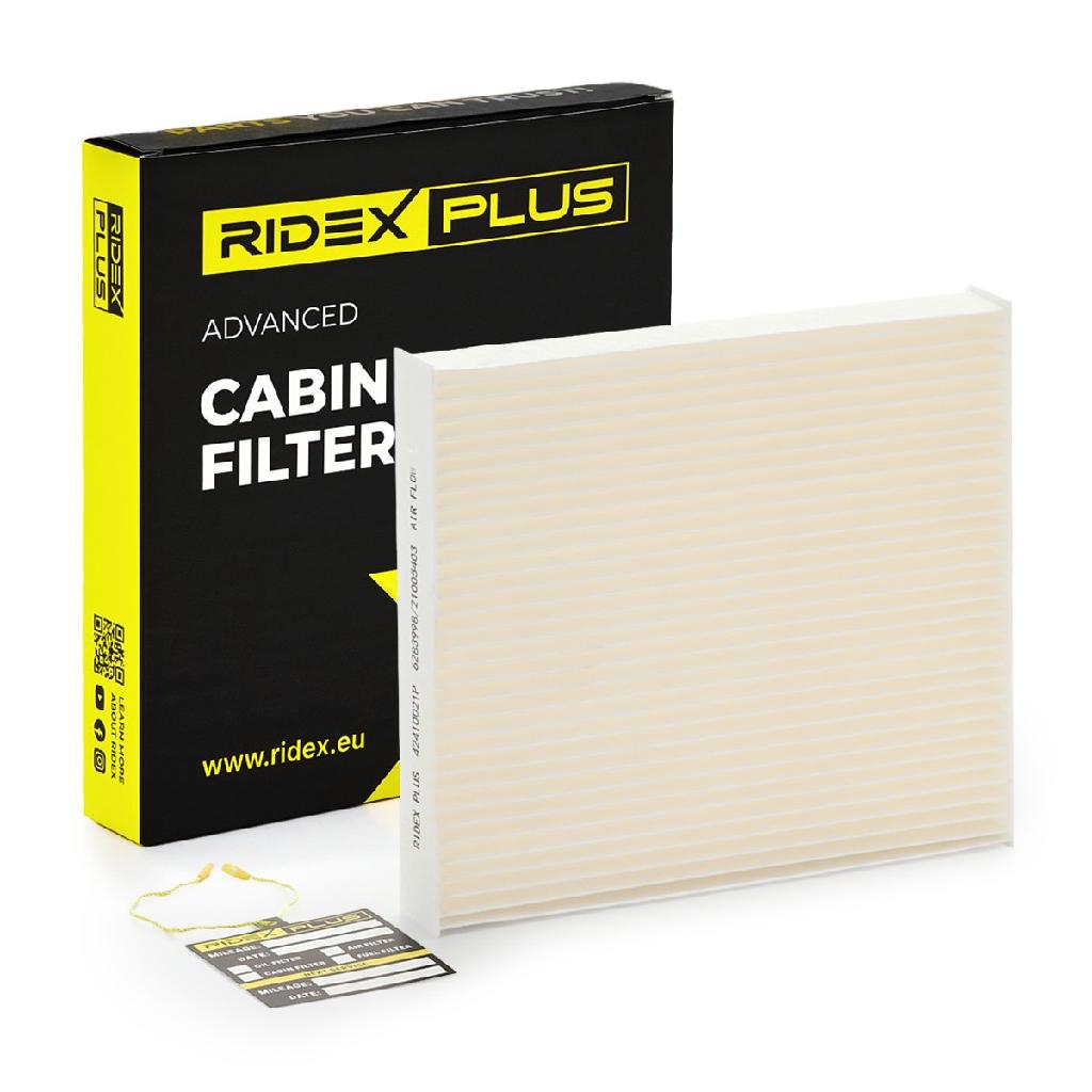 RIDEX PLUS 424I0021P Innenraumfilter Pollenfilter Höhe: 29 Breite: 214 Länge: