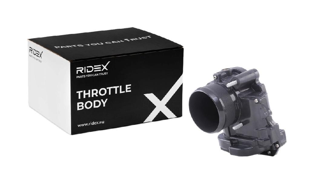 RIDEX 158T0150 Drosselklappe ohne Dichtung mit Zubehör für BMW 1 Schrägheck