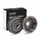 RIDEX 123B0054 2x Bremstrommeln Set Hinten für OPEL MANTA B (58, 59)
