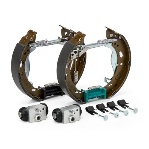 RIDEX Bremsenset Trommelbremse Bremsbacken Satz mit Radbremszylinder mit Zubehör Bild RIDEX Bremsenset Trommelbremse Bremsbacken Satz mit Radbremszylinder mit Zubehör