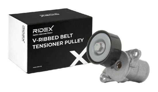 RIDEX 310T0528 Spannrolle Keilrippenriemen für VW Golf 5II Schrägheck 6K903133G Bild RIDEX 310T0528 Spannrolle Keilrippenriemen für VW Golf 5II Schrägheck 6K903133G