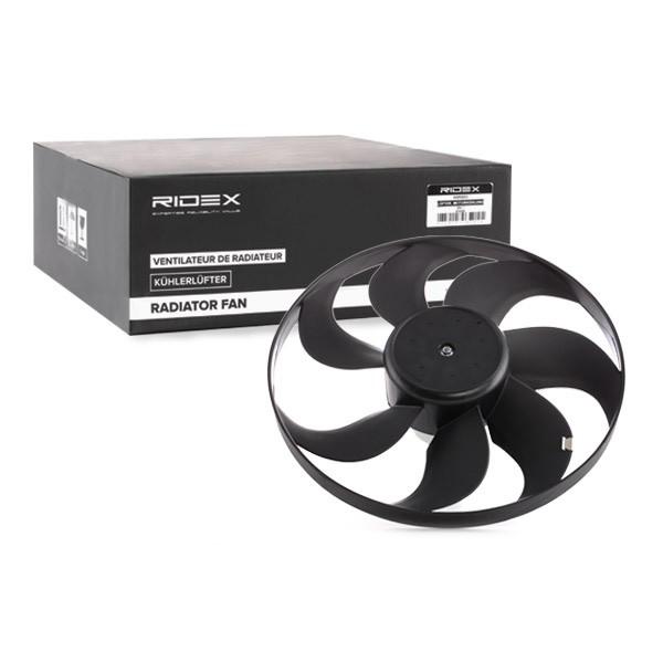 RIDEX 508R0084 Kühlerlüfter Lüfter Motorkühlung ohne Kühlerlüfterrahmen (Zarge)