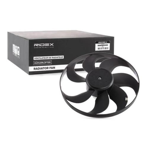 RIDEX 508R0084 Kühlerlüfter Lüfter Motorkühlung ohne Kühlerlüfterrahmen (Zarge) Bild RIDEX 508R0084 Kühlerlüfter Lüfter Motorkühlung ohne Kühlerlüfterrahmen (Zarge)