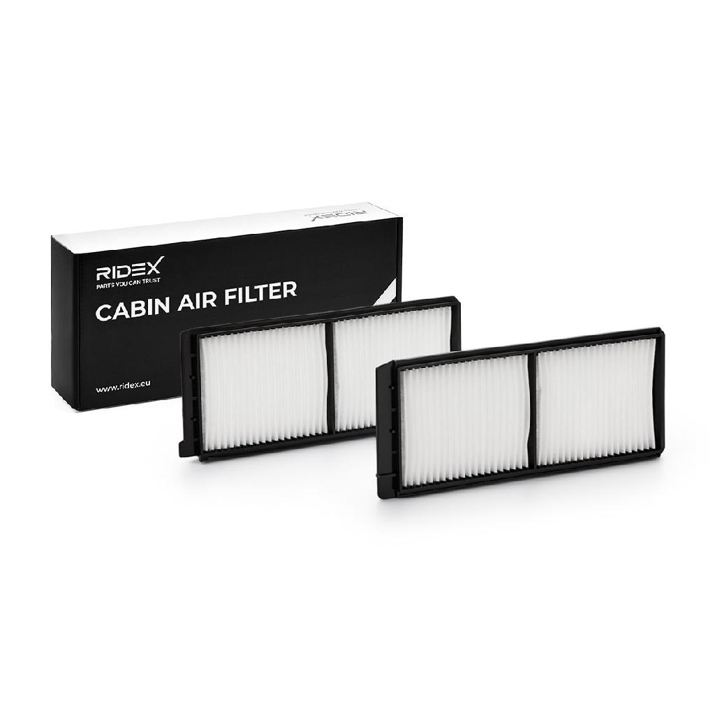RIDEX 424I0152 Innenraumfilter Pollenfilter Höhe: 17 Breite: 101 Länge: 247