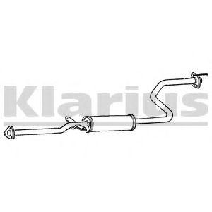 VEGAZ Mittelschalldämpfer für HONDA CRX II (ED, EE) Bild VEGAZ Mittelschalldämpfer für HONDA CRX II (ED, EE)