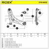 RIDEX 273C0532 Lenker Radaufhängung Querlenker Front rechts für HYUNDAI i10 (PA) Bild RIDEX 273C0532 Lenker Radaufhängung Querlenker Front rechts für HYUNDAI i10 (PA)