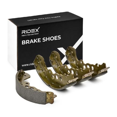 RIDEX Bremsbacken Satz für Trommelbremse Hinten ohne Hebel für SUZUKI 70B0044 Bild RIDEX Bremsbacken Satz für Trommelbremse Hinten ohne Hebel für SUZUKI 70B0044