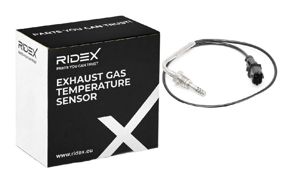 RIDEX 3938E0061 Abgastemperatursensor 2-Polig für FIAT PANDA (169) 51779770