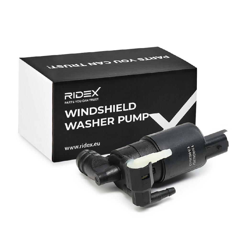 RIDEX Waschwasserpumpe Pumpenart Dualpumpe elektrisch für NISSAN für RENAULT
